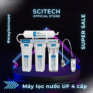 Máy lọc nước UF by Scitech (Không dùng điện, không nước thải, 4 đến 7 cấp lọc) - Hàng chính hãng
