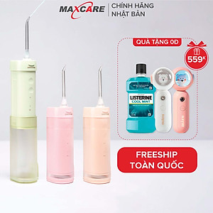 Máy Tăm Nước Cầm Tay Maxcare Travel Size UltraClean Max456PRO - Công Nghệ Độc Quyền Nhật Bản, Phiên Bản Giới Hạn, 200ml