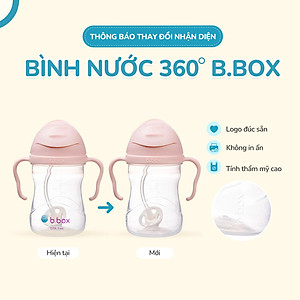 b.box Bình nước 360 độ cho bé tập uống nước 240ml - Xanh Lá