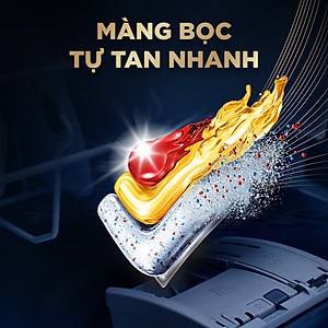 Viên rửa chén bát hương chanh Finish Ultimate plus All in 1, túi 33 viên - Dòng siêu cao cấp