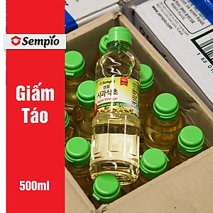 Giấm Táo Nguyên Chất Sempio Hàn Quốc (500ml)