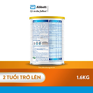 Sữa Abbott Grow 2+ 1.6kg cho trẻ từ 2 tuổi trở lên