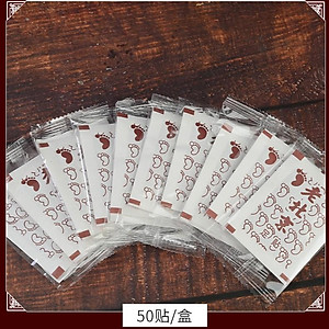 Hộp 50 Miếng Dán Chân Ngải Cứu Thải Độc Của Bắc Kinh