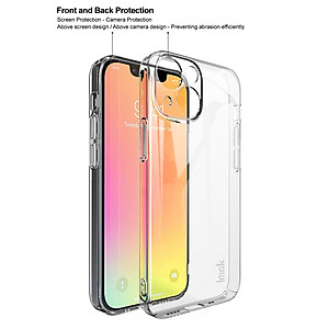 Ốp Lưng Trong Suốt Dành Cho iPhone 13,13 Pro, 13 Pro Max Chính Hãng IMAK Phủ Nano Không Ngả Màu, Không Ố Vàng Theo Thời Gian- Hàng Chính Hãng