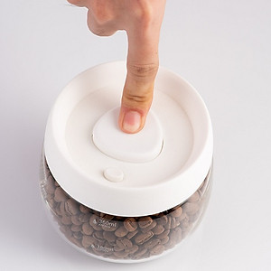 Hũ thủy tinh hút chân không bảo quản thực phẩm CAFE DE KONA