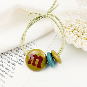 Dây buộc tóc nữ chữ M [Set 5 dây] NASI dễ thương phong cách hàn quốc thun cột tóc nữ co giãn tốt phụ kiện tóc