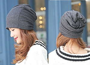 Mũ trùm đầu thun trơn đa năng, Khăn trùm đầu phù hợp cả nam và nữ