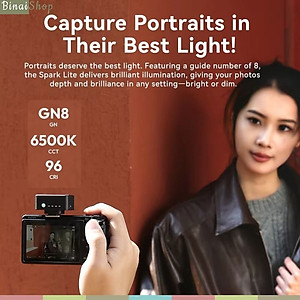 Ulanzi SL01 / SL02 / SL03 - Đèn Flash Mini GN08 Đế Gắn Hotshoe Dành Cho Máy Ảnh S.ony, C.anon, N.ikon, P.anasonic, O.lympus, F.ujifilm- Hàng chính hãng