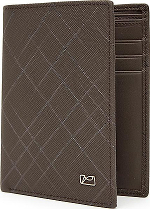 Ví nam da mềm-Valentino Creations-LQN-200132V-B-DBN