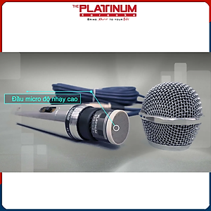Micro có dây Platinum KS5000 - Hàng chính hãng