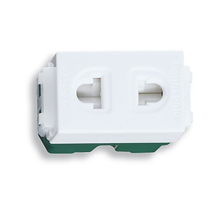 Ổ cắm đơn Panasonic WEV-1081SW dòng Wide - Hàng chính hãng