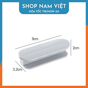 Set 2 Tay Nắm Cửa Tủ, Cửa Kéo Kèm Keo Dán Không Cần Khoan