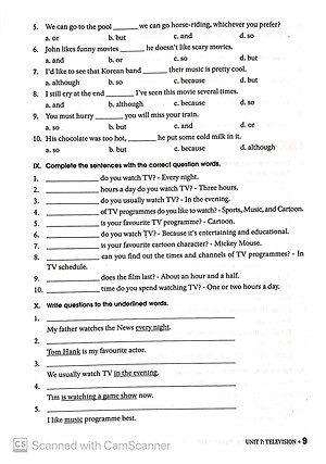 Sách Bài Tập Tiếng Anh 6 Tập 2 (Không Đáp Án)