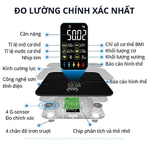 Cân quét chỉ số cơ thể Kachi MK370 CÔNG NGHỆ FEETID NHẬN DIỆN NGƯỜI DÙNG MÀ Không CẦN KẾT NỐI APP - Hàng chính hãng