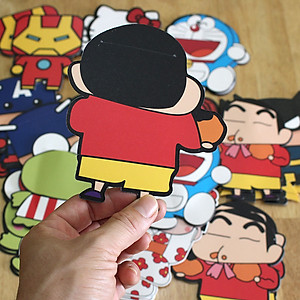  Bao Lì Xì 2020 Combo 10 Cái Các nhân vật hoạt hình Doreamon Miruko Spider man Captain , Ironman, Cu Shin