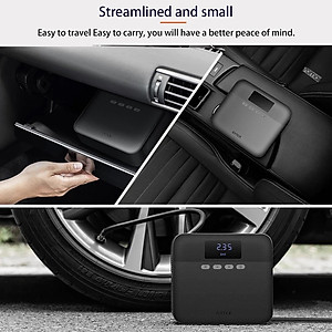 Bơm lốp ô tô xiaomi 70mai midrive TP03 , Bơm lốp đa năng  , Bơm lốp mini - Hàng nhập khẩu