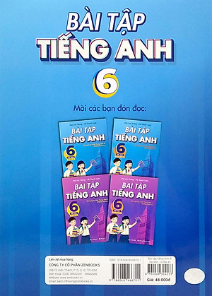 Bài Tập Tiếng Anh 6 - Tập 1 (Có Đáp Án) - Dùng Kèm SGK Tiếng Anh 6 Global Success (2022)
