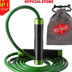 Dây Nhảy Thể Lực Nặng 450g Cho Người Luyện Võ Thuật, Boxing, Muay Thái (Tặng Túi) - Chính Hãng dododios