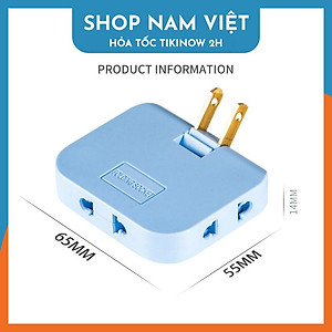 Ổ Cắm Điện Mở Rộng Xoay 180 Độ