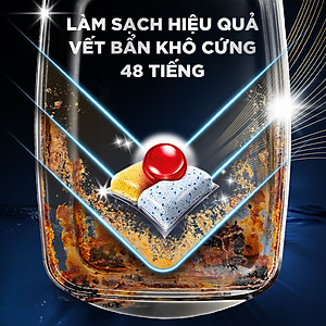 Combo 4 túi Viên Rửa Chén Bát Finish Powerball Quantum 21 viên
