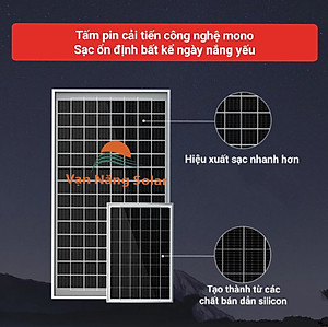 Đèn năng lượng mặt trời chống lóa Vạn Năng Solar 300w