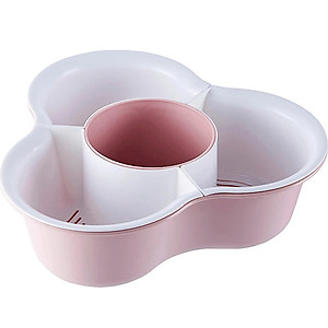 Rỗ đựng thực phẩm , rau ,củ , quả 4 ngăn có thể tháo rời - Hàng chính hãng 