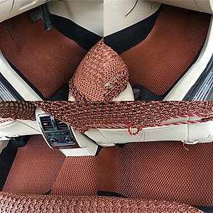 Bộ 3 miếng thảm lót sàn ô tô T25.5 , Thảm sàn xe hơi 5 chỗ DIY, Thảm sàn cao su chống bẩn