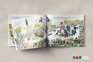 Truyện Ehon bé 3-4-5 tuổi - Cô cá Setouchi Taiko muốn đi tham quan