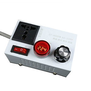 Module Điều Khiển Tốc Độ Động Cơ 220VAC 4KW Hiển Thị Điện Áp V2