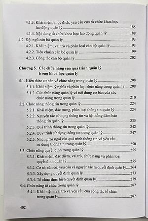 Sách - Khoa Học Quản Lý