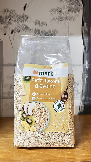 Yến mạch cán mỏng hữu cơ Markal 500g