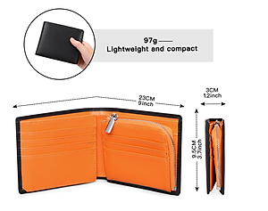 Ví nam 100% da thật thông minh đa năng thời trang cao cấp phong cách mới