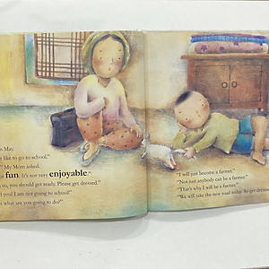 Sách Misty Morning Walk With Mother - Cùng Mẹ Đi Trong Sương Sớm