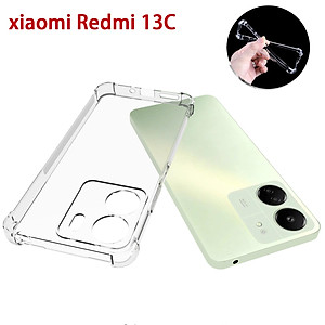 Ốp lưng dành cho Xiaomi Redmi 13C dẻo trong chống sốc cao cấp -Hàng chính hãng