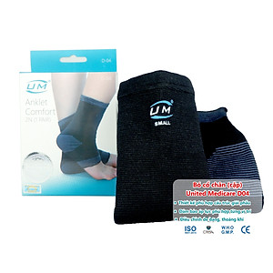 Bó cổ chân United Medicare Grey (cặp) (D04) 