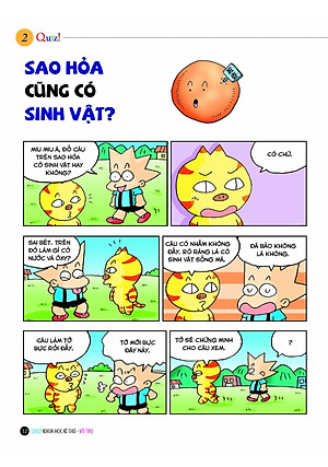 Sách Quiz! Khoa Học Kì Thú: Vũ Trụ