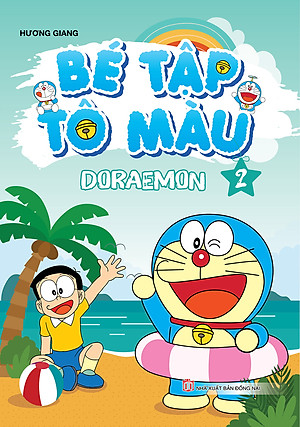 Combo Bé Tập Tô Màu Doraemon