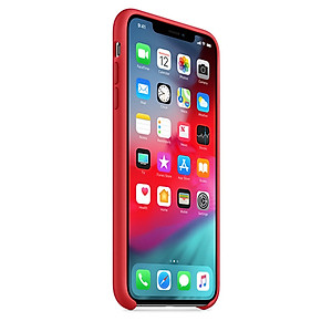 Ốp lưng silicone case cho iPhone X/ XS chống sốc chống bám bẩn có lớp nhung lót mặt trong chống trầy xước điện thoại - Hàng chính hãng 