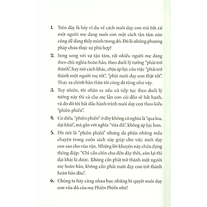 Sách Mẹ biết đủ, con tự chủ