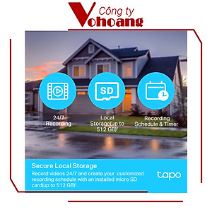 Camera WiFi TP-Link Tapo C500 An Ninh Quay/Quét Ngoài Trời - Hàng Chính Hãng