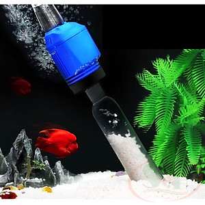 Máy hút cặn Sunsun HXS 02 / 03 Multi Function vệ sinh đáy nền thay nước bể cá tép thủy sinh