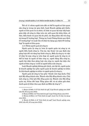 Trách nhiệm của người quản lý công ty (các nghĩa vụ và yêu pháp lý) bản in 2024)