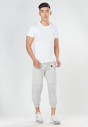 Quần thun dài jogger nam Phúc An 1011 màu xám