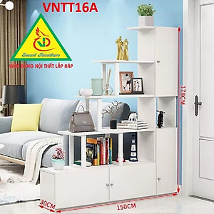 TỦ KỆ TRANG TRÍ KIÊM VÁCH NGĂN VNTT16A - Nội thất lắp ráp Viendong Adv