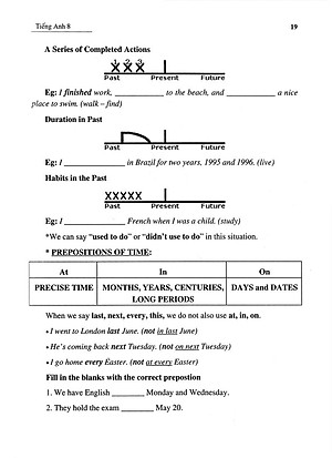 Sách Ôn Luyện Tiếng Anh Lớp 8 Theo Hướng Ứng Dụng Thực Tế