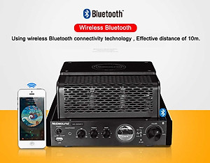 Bộ Pre Amply Đèn Hifi Nobsound MS-30D MKII Tích Hợp Giải Mã DAC Hỗ Trợ Kết Nối Bluetooth, Cổng USB, Quang, Coaxial PD - Hàng Chính Hãng