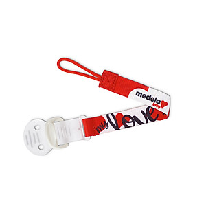 Medela Dây kẹp giữ núm ti ngậm bằng nhựa, Mới 100%,Thiết kế đa năng phù hợp với hầu hết các loại ty ngậm, Không chứa BPA