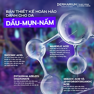 Serum (Tinh Chất) Giảm Viêm Cho Da Mụn Dermarium Liquid Amber