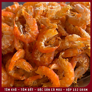 Tôm Khô Tôm Đất Đặc Sản Cà Mau - Hộp 152 GRAM