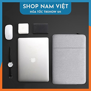 Túi Chống Sốc Cho Laptop 2 Ngăn Không Thấm Nước - Hàng Chính Hãng